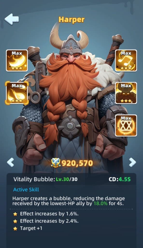 Vitality Bubble
