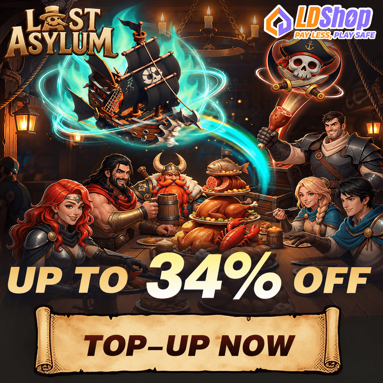 LDShop — Last Asylum top-up up to 34% off